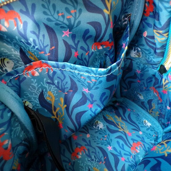 Loungefly Disney Little Mermaid Live Action Mini Backpack - Picture 9 of 12